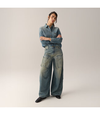 Lois aerea cargo jeans vintage stone