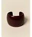 Sessùn Ambrito Large Bracelet Bordeaux