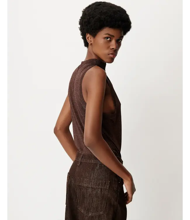 Sessùn Rawhide Sleeveless Jumper Top Mokaluz