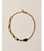 Sessùn niova necklace pearl and chain gold coffea dor