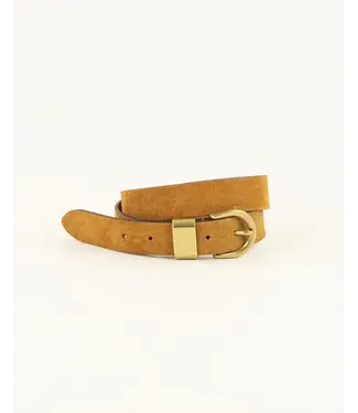 Sessùn Miloa Su leather Belt Miel