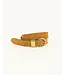 Sessùn Miloa Su leather Belt Miel