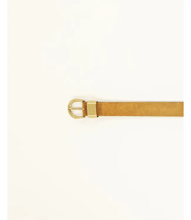 Sessùn Tisao Su Round Buckle Belt Noccio