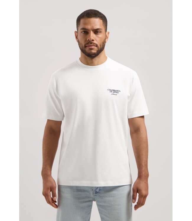 Dstrezzed Collin artwork tee celebration of speed