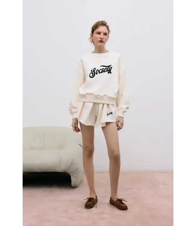 The New Society Mazus Short Ecru