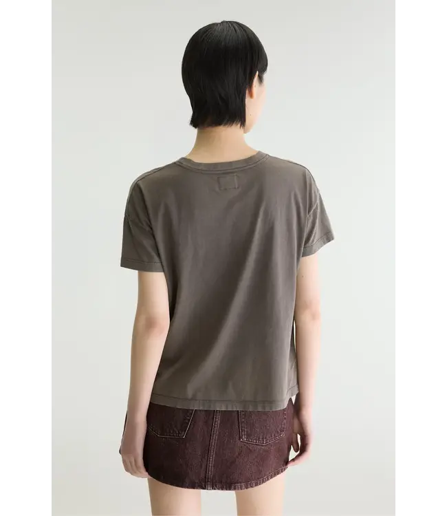 Bellerose felia t-shirt dark toast