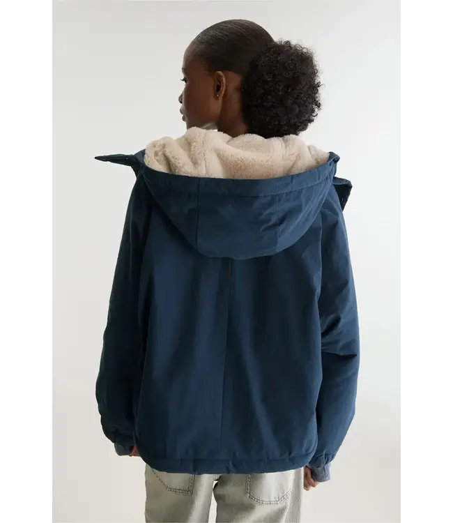 Bellerose jenna hooded jacket america navy