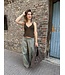 Gestuz GzSilvi Singlet Top Olive Metallic