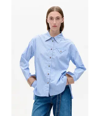 Baum und Pferdgarten Melinda Shirt Light Blue Stripe