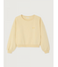 American Vintage Sweat Col Rond Limonade Vin