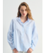 American Vintage Chemise Eluabird Rayures Bluees