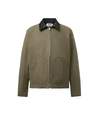 Drykorn Rikalo_2 Green leather collar