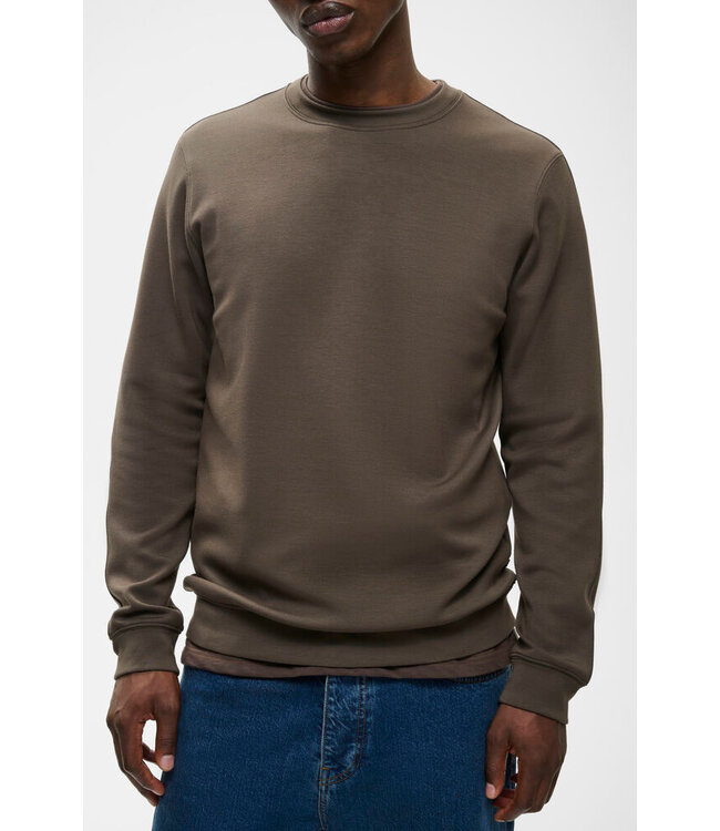 Matinique Maharry longsleeve crew turkish coffee