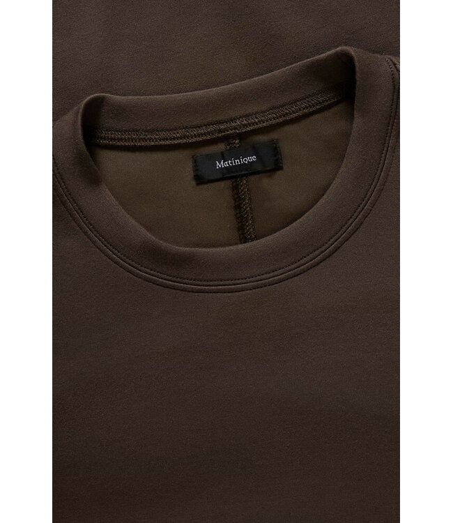 Matinique Maharry longsleeve crew turkish coffee