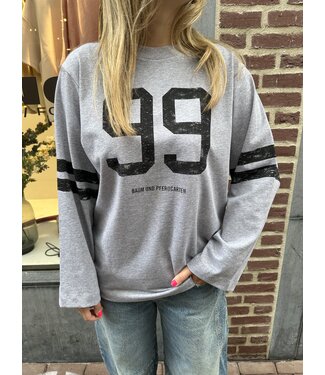 Baum und Pferdgarten Jeevana Top Grey Melange 99