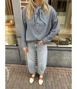 Sacrecoeur Collection Charlie Scarf Shirt Mike Blue