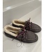 Posa Boat Loafer Brushed Fur Daytona Grey