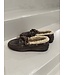 Posa Boat Loafer Brushed Fur Daytona Grey