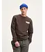 The GoodPeople Look Artwork sweater dark brown