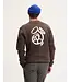 The GoodPeople Look Artwork sweater dark brown