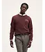 The GoodPeople Look artwork sweater bordeaux