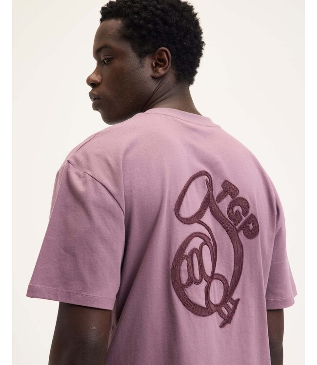 The GoodPeople Took artwork t-shirt pink rose