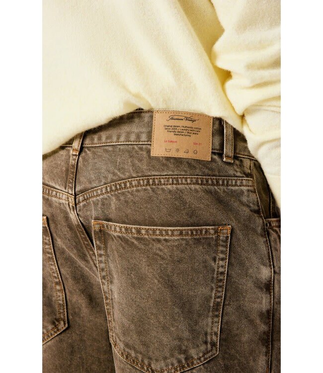 American Vintage Oshow Jeans stone brown