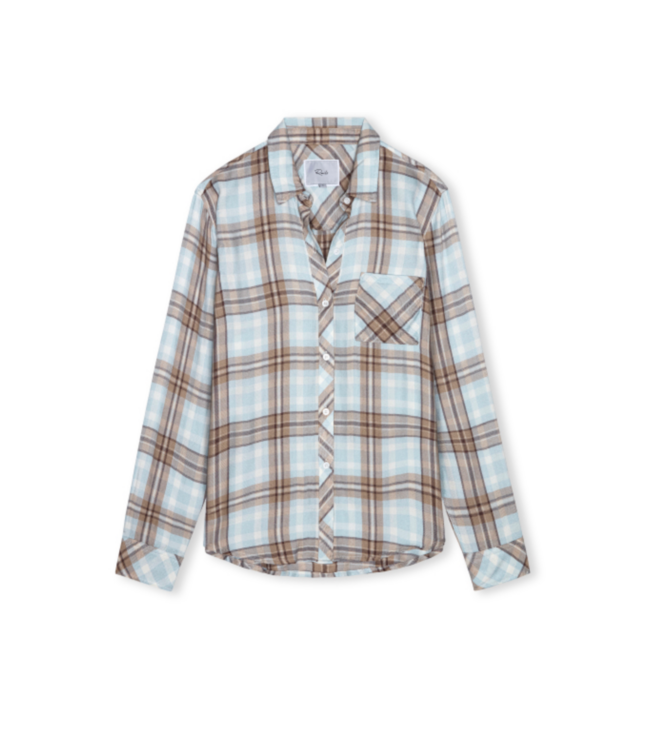 Rails Hunter Blouse Chambray Ivory Dune