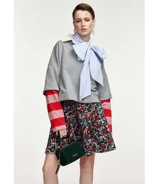 Essentiel Antwerp Kantelou Polo Sweatshirt Combo1 Grey Gatsby