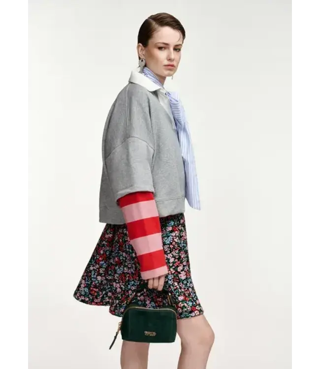 Essentiel Antwerp Kantelou Polo Sweatshirt Combo1 Grey Gatsby