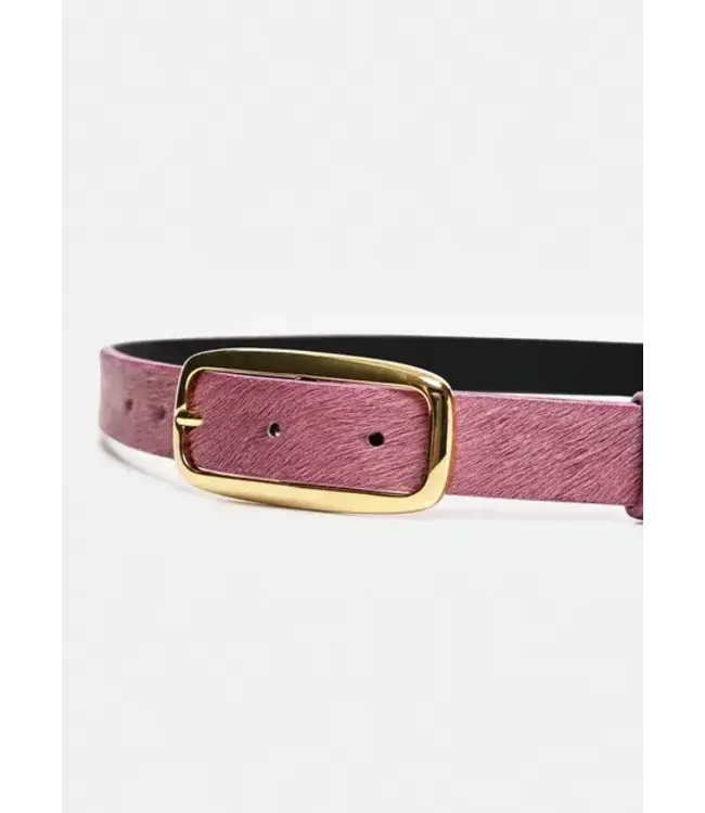 Essentiel Antwerp spilled merlot belt DA25