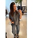 Essentiel Antwerp Kos T-shirt With Silk scarf Back Combo1 Black