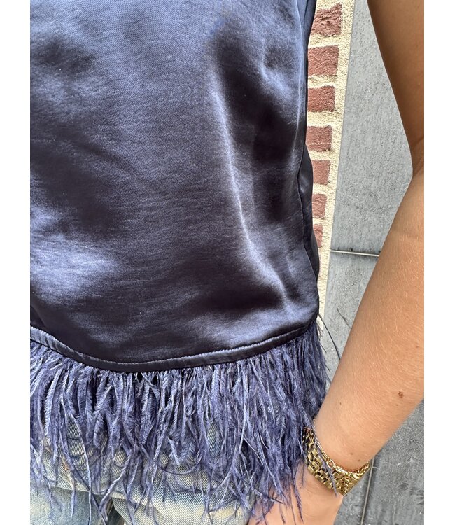 8PM Hazel Top Blue Navy