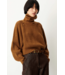 Sessùn Yinga Turtle Neck Croppe Jumper Moss bronz