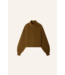 Sessùn Yinga Turtle Neck Croppe Jumper Moss bronz