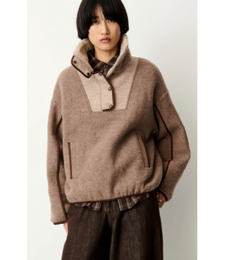 Sessùn Nostelle Pea Jacket Sweat Silroe