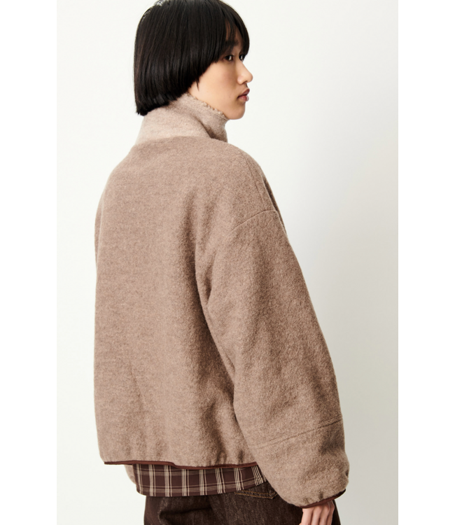 Sessùn Nostelle Pea Jacket Sweat Silroe