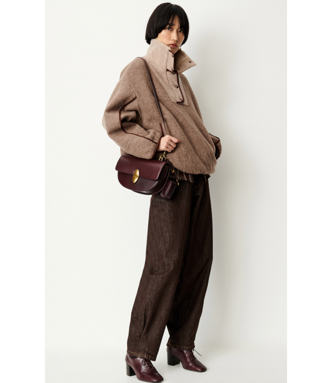 Sessùn Nostelle Pea Jacket Sweat Silroe