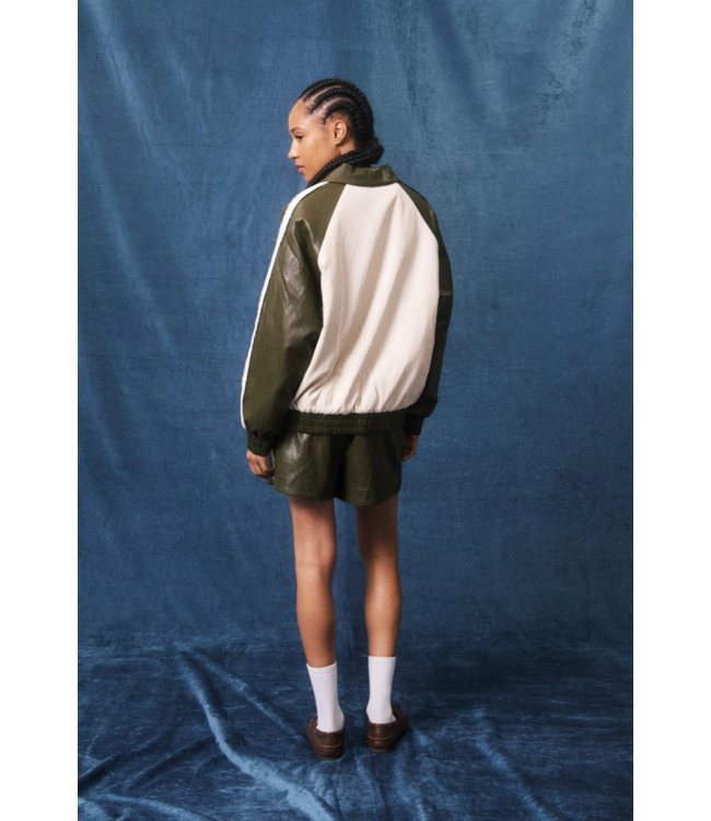 FRNCH Althea Bomber Kaki