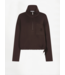 Dante 6 Republic Zip sweater Espresso brown