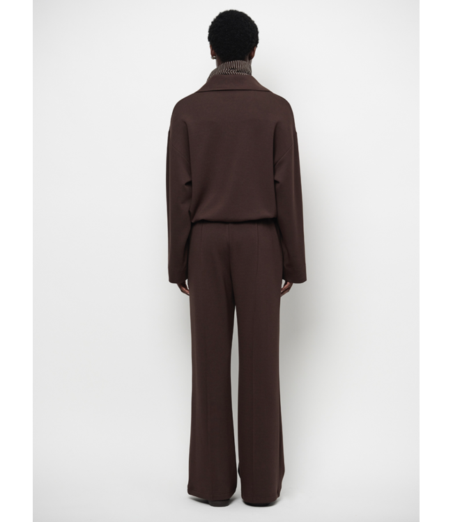 Dante 6 Republic Zip sweater Espresso brown