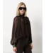 Dante 6 Sonia Boho Blouse Espresso Brown