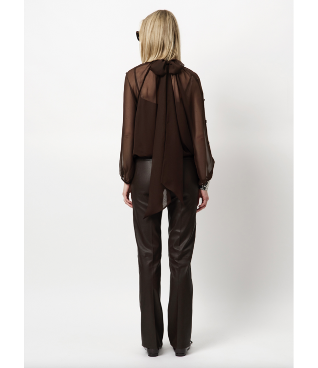 Dante 6 Sonia Boho Blouse Espresso Brown