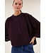 By Bar Jess Blouse Wine Check