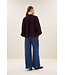 By Bar Jess Blouse Wine Check