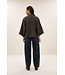 By Bar Jess Blouse Olive Check