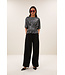 By Bar Jule Herringbone Pants Black