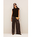 By Bar lodi metallic pants bronze