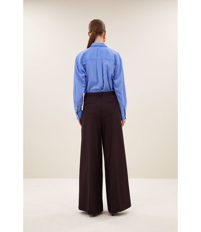 By Bar sef pants dark wine