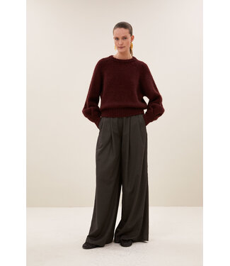 By Bar sef pants dark brown